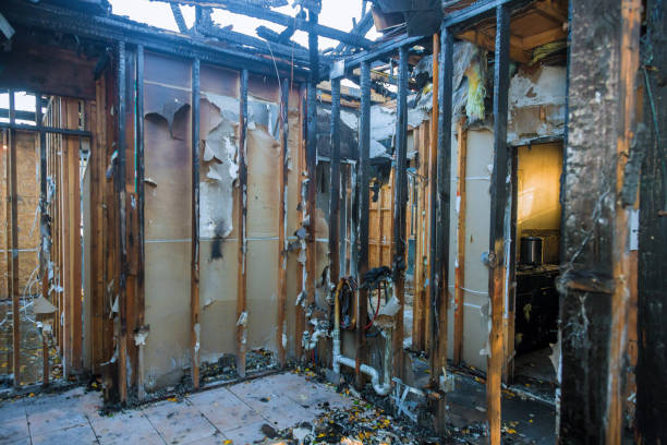 Professional Fire Damage Repair technician working in Cave Creek, AZ